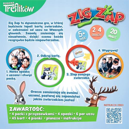 gra zig zap rodzina treflików 02821 na Arena.pl