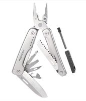 Multitool Roxon S803E Flash ostrze ze stali D2, 20 narzędzi w kaburze