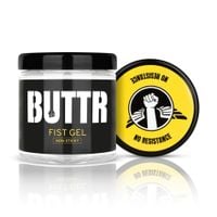 buttr   transparent fisting gel non sticky   500 ml