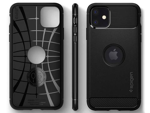 Etui Spigen Rugged Armor do Apple iPhone 11 Matte Black na Arena.pl