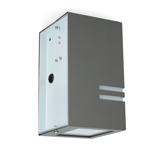 Lampa ścienna do ogrodu MICASA1 szara na Arena.pl