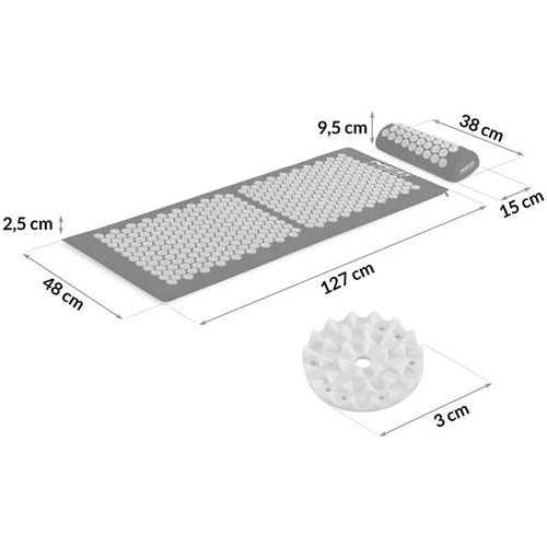 MATA DO AKUPRESURY Z KOLCAMI + PODUSZKA + TORBA na Arena.pl