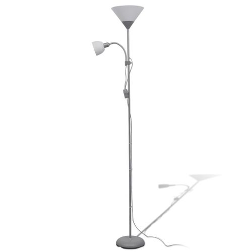 Lampa podłogowa szara VidaXL na Arena.pl