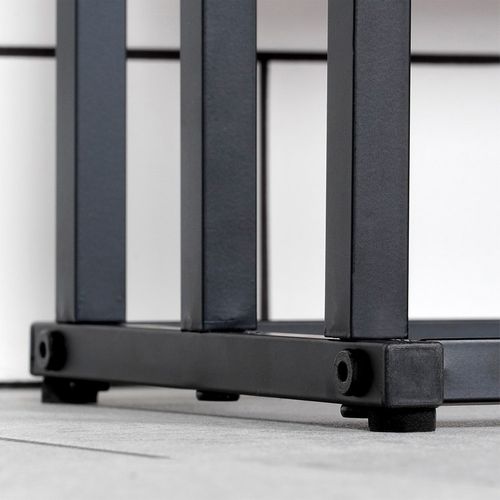 Stojak na Ręczniki Wieszak Łazienkowy Podłogowy Stojący Metalowy Czarny na Arena.pl