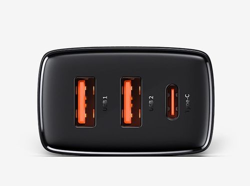 Ładowarka Baseus Compact 2x USB+USB-C PD QC 30W 3A na Arena.pl