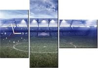 100CM 70CM ZEGAR 3 ELEM BOISKO ŚCIENNY OBRAZ