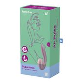 Wibrator Podwójnej Stymulacji  Supernova Insertable Satisfyer Supernova Róż