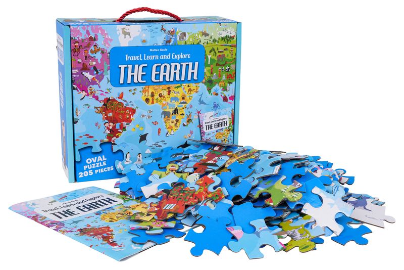 Puzzle Ziemia 205El. zdjęcie 2