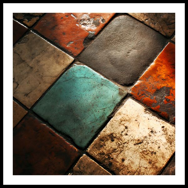 Plakat 50x50cm Ceramiczna Kompozycja zdjęcie 3