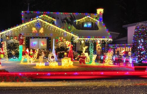 HIT! OZDOBA ŚWIĄTECZNA DZWONKI ZIMNY BIAŁY NEON na Arena.pl
