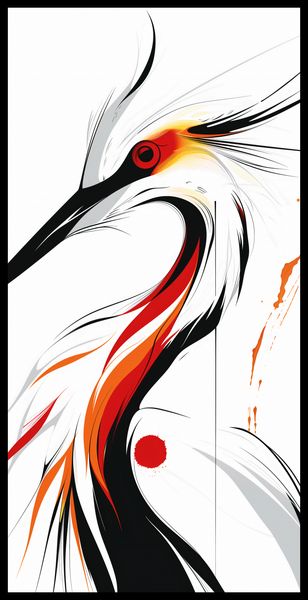 Plakat 50x100cm Bocian zdjęcie 2