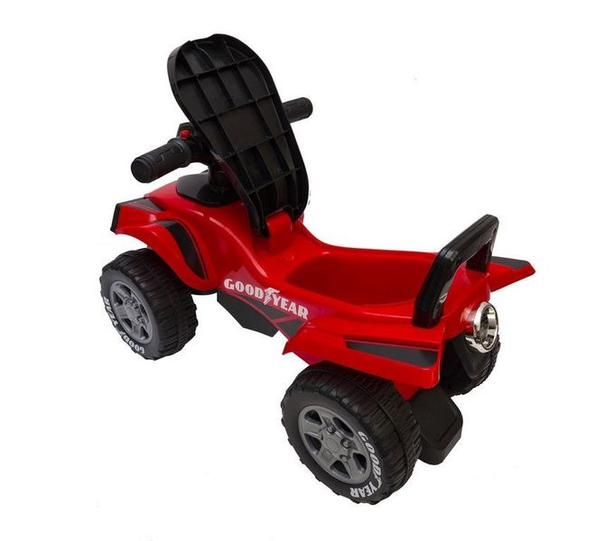 Jeździk odpychacz chodzik quad w kolorze czerwonym zdjęcie 4
