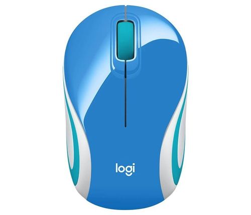 Mysz Logitech Wireless Mini Mouse M187 (910-002733) Niebieska na Arena.pl
