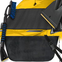 Mata Antyszronowa BUS Osłona Na Szybę Skrobaczka Mosiężna Ze Szczotką 65CM