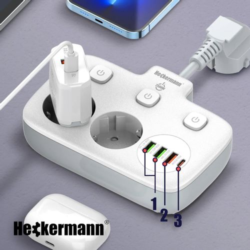 Listwa Zasilająca Heckermann Se2435 na Arena.pl