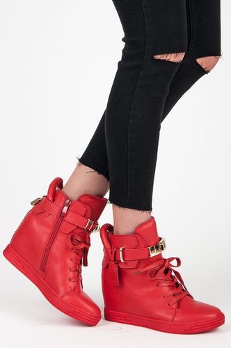 CZERWONE SNEAKERSY Rozmiar - 40 na Arena.pl