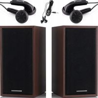 ZESTAW 2W1 GŁOŚNIKI + SŁUCHAWKI ZESTAW KOMPUTEROWY DO LAPTOPA KOMPUTERA PC