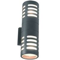 Kinkiet LAMPA elewacyjna MEKONG 4420 Nowodvorski ścienna OPRAWA zewnętrzna do ogrodu IP54 tuba outdoor grafitowa