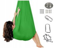 HAMAK SENSORYCZNY DZIECI HUŚTAWKA TERAPEUTYCZNA AKROBATYCZNA CHUSTA