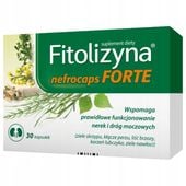 Fitolizyna Nefrocaps Forte 30 kaps - zdrowy układ moczowy, nerki, pęcherz
