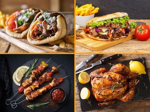 Grill do Kurczaka OPIEKACZ DO KEBABA Pionowy Obrotowy SZASZŁYKI ROŻEN na Arena.pl