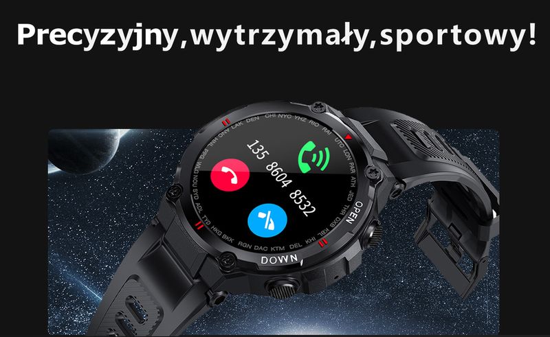 SMARTWATCH MĘSKI GRAVITY GT7-2 - WYKONYWANIE POŁĄCZEŃ (sg016b) zdjęcie 11