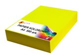 papier kolorowy a4 80g żółty fluo neon 500 arkuszy