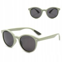 Juniorskie 8-13 lat Okulary przeciwsłoneczne z Polaryzacją UV400 ZIELONE