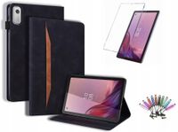 ETUI CARD SKÓRZANE DO LENOVO TAB M9 9" TB310XU TB310FU 2023 + SZKŁO + RYSIK