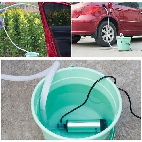 POMPA DO SPUSZCZANIA PALIWA ROPY WODY OLEJU SAMOCHODOWEGO 50mm 12v POMPKA na Arena.pl