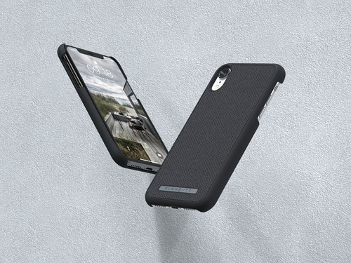 Materiałowe etui do iPhone XR (Dark Grey) na Arena.pl