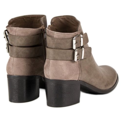 Stylowe Brązowe Botki r.41 na Arena.pl