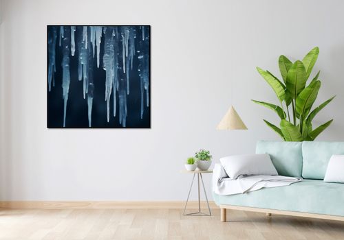 Plakat 100x100cm Zimowy Szept na Arena.pl