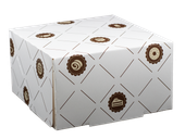 pudełko papierowe 207x192x90 rozeta 15szt kram ^