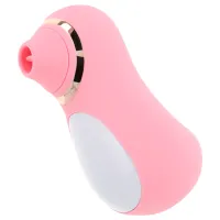 ohmama stymulator clitoralny 10 trybow luksusowy design biało-złoty