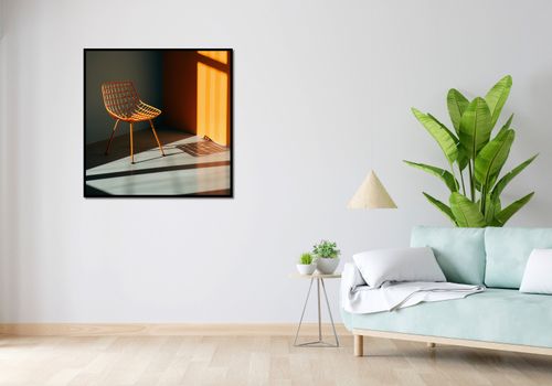 Plakat 90x90cm Świetlista Gra na Arena.pl