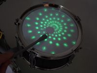 DLA DZIECI ŚWIETLNA  PERKUSJA  5 BĘBNÓW