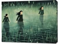 Obraz 90x70cm Pośród Ciszy