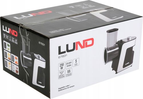 SZATKOWNICA ELEKTYCZNA DO WARZYW 250W 5 OSTRZY ZE STALI NIERDZEWNEJ na Arena.pl