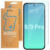 Szkło hartowane Bizon do Google Pixel 9/9 Pro , szkiełko, osłona 9H, 2 szt