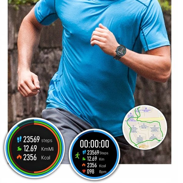 Zegarek męski SMARTWATCH Rubicon ROZMOWY KROKI SMS zdjęcie 13