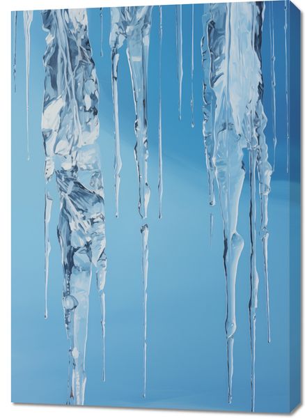 Obraz 70x100cm Kryształowe Sople zdjęcie 1