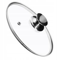 KADAX Pokrywka Szklana 26cm Pokrywa Patelni Garnka