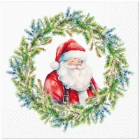 serwetki 3-war. joyful claus 33cmx33cm 20 szt.