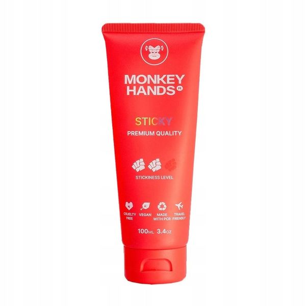 Monkey hands grip, magnezja klej pole dance czerwony, M-pole zdjęcie 2