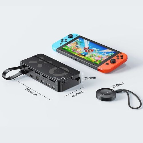 Unitek Stacja dokująca do konsoli Nintendo Switch + pilot, HDMI, LAN, USB na Arena.pl