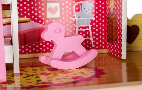 Gigantyczny drewniany domek do zabawy dla dziecka na Arena.pl