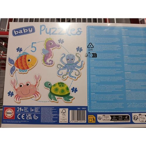 Zestaw 5 Puzzli Educa Dziecięcy na Arena.pl
