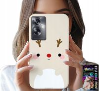ETUI DO OPPO A79 5G - RENIFEREK, RENIFER, ŚWIĄTECZNE WZORY