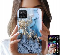 ETUI DO SAMSUNG GALAXY A22 5G - MARMUREK MARMURKI DAMSKIE WZORY +SZKŁO